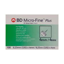 BD MICROFINE INSULIN NEEDLES G32
